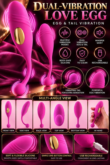Exotic Egg - Dual-Vibration Love Egg
