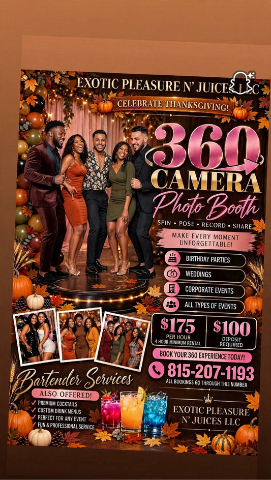Exotic Shots 360 - 360 Camera Photo Booth